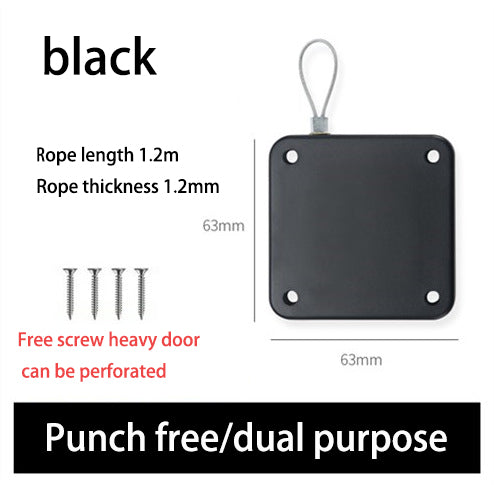 Punch-Free Door Closer