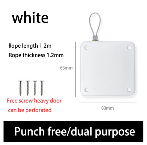 Punch-Free Door Closer