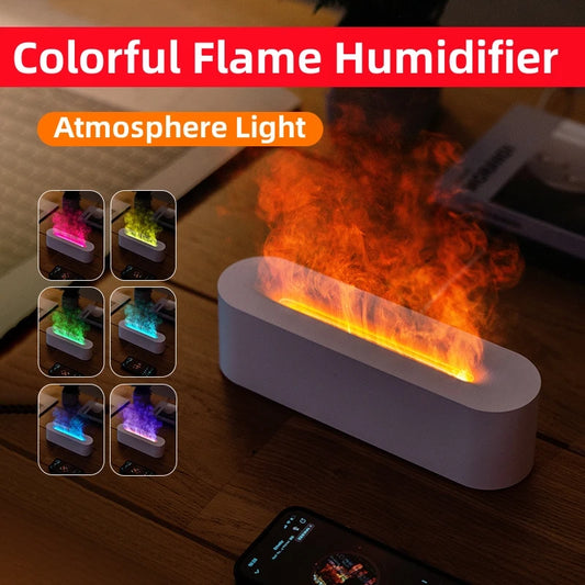 Flame Aroma Diffuser Air Humidifier